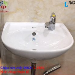 Chậu rửa lavabo INAX L 280V hình chụp thực tế