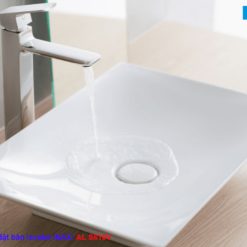 Chậu rửa mặt đặt bàn lavabo INAX AL-S610V hình chụp thực tế