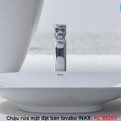 Lavabo đặt bàn đá INAX AL-620V hình chụp thực tế