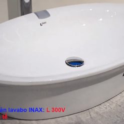 Chậu rửa mặt đặt bàn lavabo INAX AL-300V hình chụp thực tế