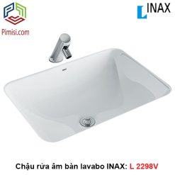 Chậu lavabo âm bàn INAX AL-2298V Aquaceramic