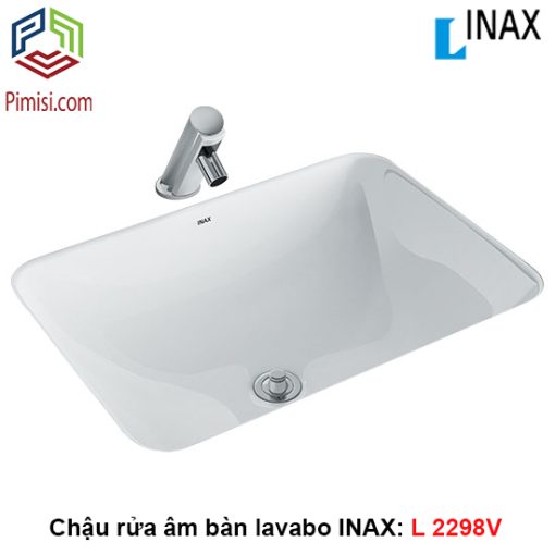 Chậu lavabo âm bàn INAX AL-2298V Aquaceramic