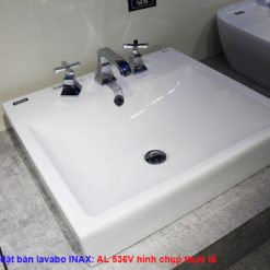 Chậu rửa mặt đặt bàn lavabo INAX AL-536V