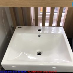 Chậu rửa mặt đặt trên bàn đá INAX AL-536V hình chụp thực tế