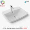 Chậu rửa dương vành INAX L-2798V bàn đá