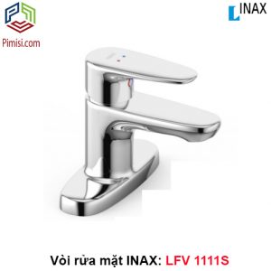 Vòi chậu rửa mặt INAX LFV-1111S nóng lạnh chậu 3 lỗ