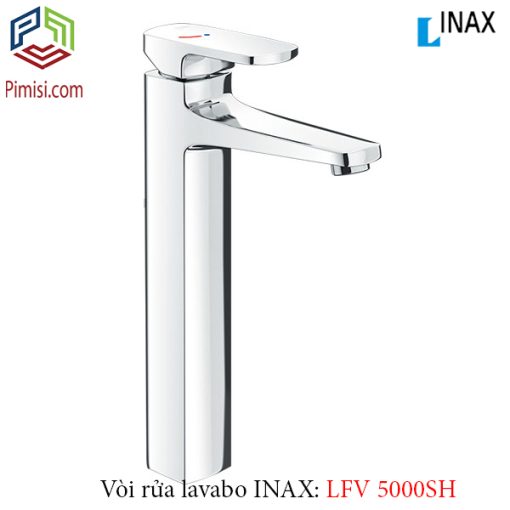 Vòi rửa lavabo INAX LFV-5000SH bàn đá cổ cao