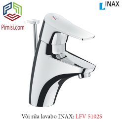 Vòi rửa lavabo INAX LFV-5102S nóng lạnh 1 lỗ