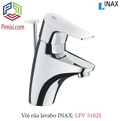 Vòi rửa lavabo INAX LFV-5102S nóng lạnh 1 lỗ