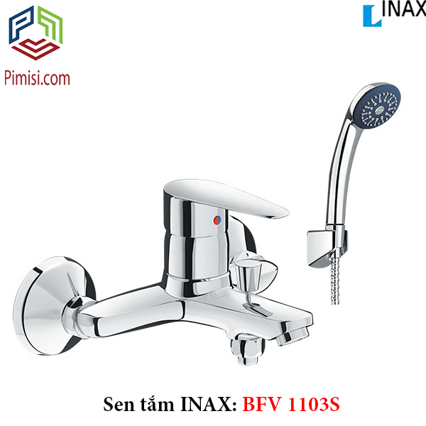 Vòi sen tắm INAX BFV-1103S-4C nóng lạnh