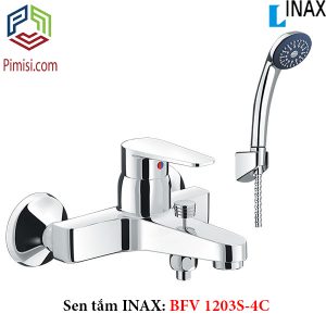 Vòi sen tắm INAX BFV-1203S-4C nóng lạnh