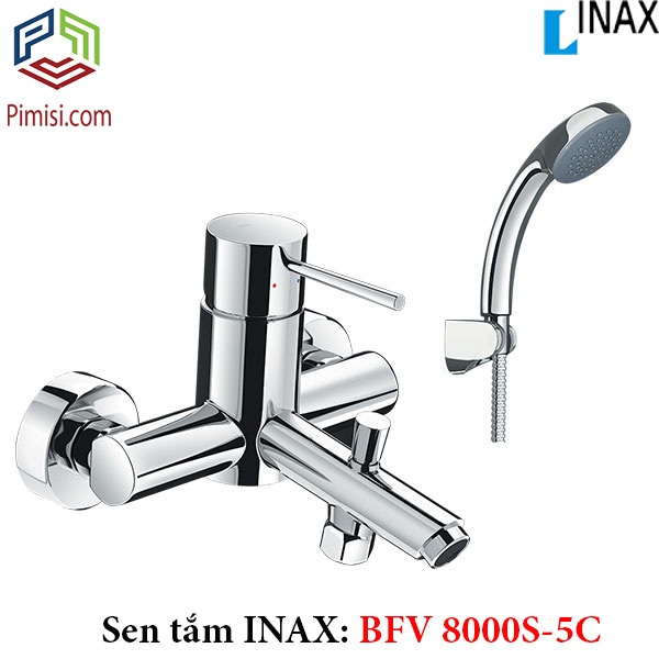Vòi sen tắm INAX BFV-8000S-5C nóng lạnh