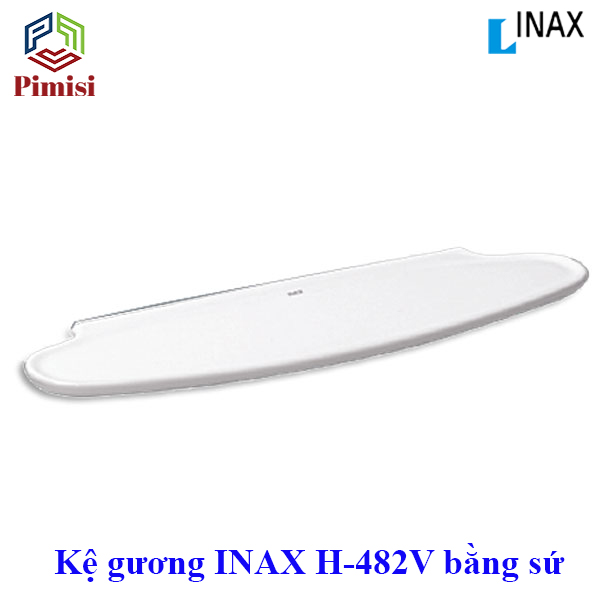 Kệ gương INAX H-482V bằng sứ
