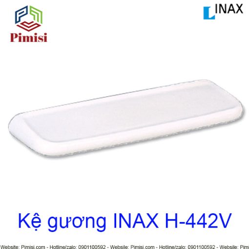 Kệ gương nhà tắm INAX H-442V bằng sứ