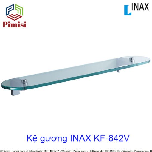 Kệ gương phòng tắm INAX KF-842V bo góc