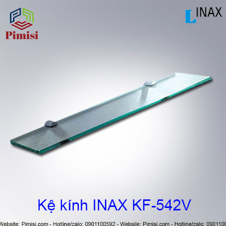 Kệ kính INAX KF-542V chân kẹp đồng