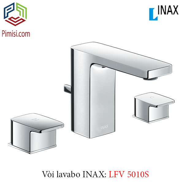 Vòi lavabo INAX LFV-5010S nóng lạnh 3 lỗ