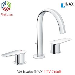 Vòi lavabo INAX LFV-7100B nóng lạnh 3 lỗ