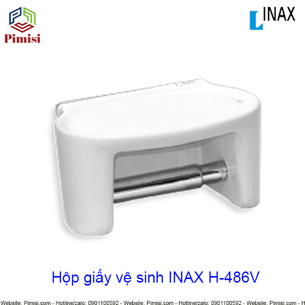Hộp đựng giấy vệ sinh INAX H-486V bằng sứ