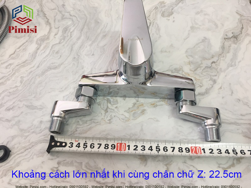Thông số kỹ thuật vòi hoa sen Pimisi 100S