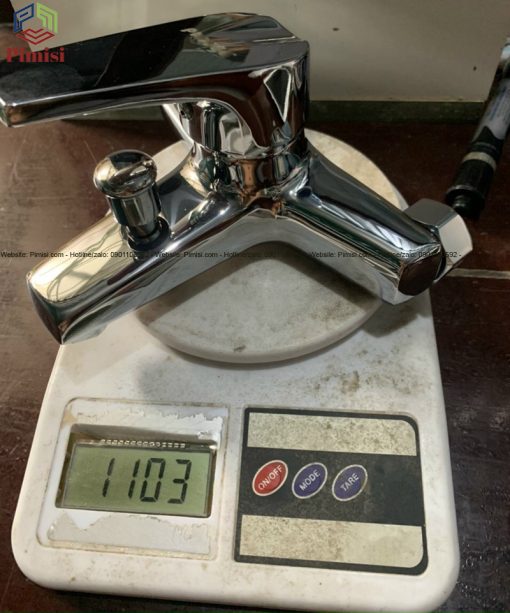 Trọng lượng vòi tắm nóng lạnh Pimisi 100s