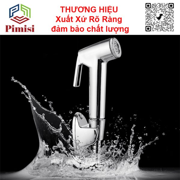 Vòi xịt bệt WC Pimisi PVX-101 thương hiệu đến từ Nhật Bản