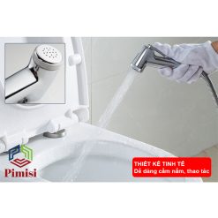 Vòi xịt nước Pimisi PVX-101 thiết kế tinh tế, dễ cầm nắm - thao tác