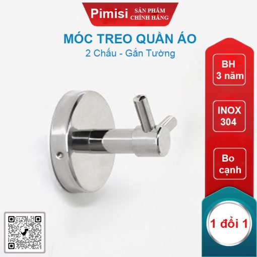 Móc treo quần áo inox 304 Pimisi PR-025