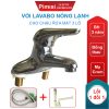 Vòi lavabo nóng lạnh Pimisi PV-101C chậu 3 lỗ