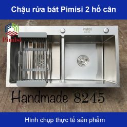 Hình chụp thực tế chậu rửa bát Pimisi PB-8245C