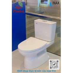 Ảnh chụp thực tế bồn cầu 2 khối inax C514VAN