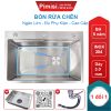 bồn rửa chén inox 1 hộc lớn pimisi pr-7846