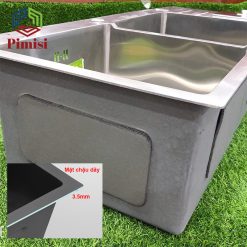 Mặt chậu rửa bát Pimisi PC-7843C dày 3.5mm