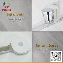 Vòi hoa sen tăng áp Pimisi PS-203C