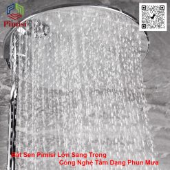 Bát sen lớn Pimisi với công nghệ cao cấp phun mưa khi tắm