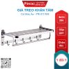 Giá treo khăn tắm inox 304 Pimisi PR-011WM có móc áo