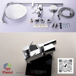 Vòi sen đứng Pimisi PSC-1101C đầy đủ phụ kiện