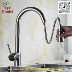 Vòi bếp Pimisi PVR-315C dây rút