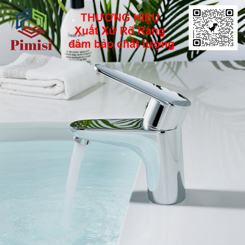 Vòi chậu rửa mặt Pimisi PV-203C-1 thương hiệu đến từ Nhật Bản