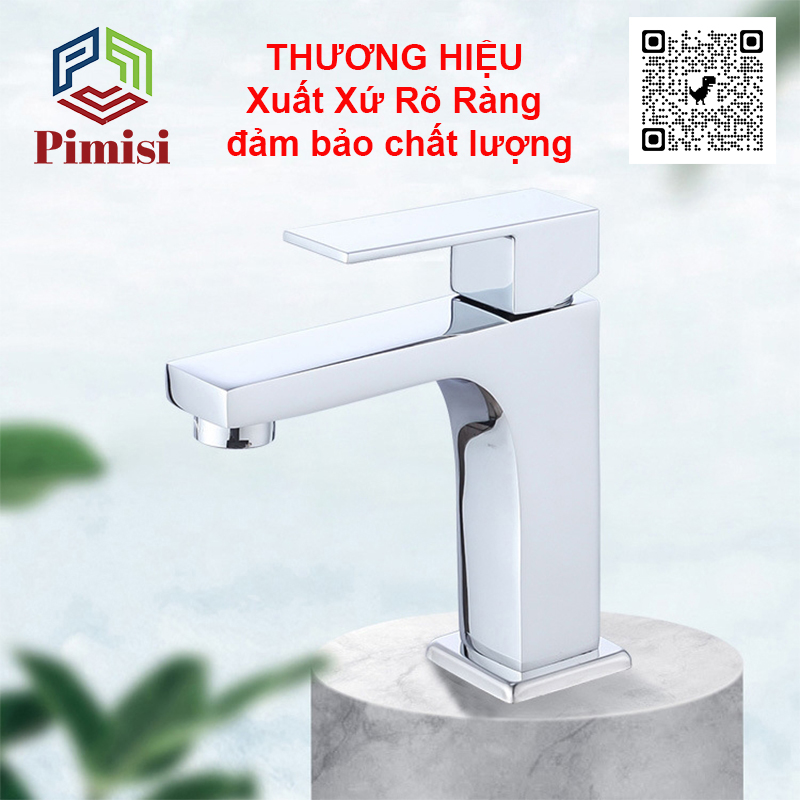Vòi chậu rủa mặt Pimisi PV-418C-1 thương hiệu đến từ Nhật Bản