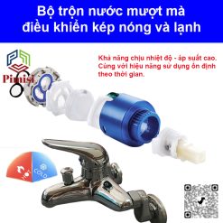 Bộ trộn nước gật gù Pimisi PS-101C chịu được nhiệt độ - áp suất cao