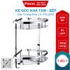 Kệ góc nhà tắm inox 304 Pimisi PK-026G