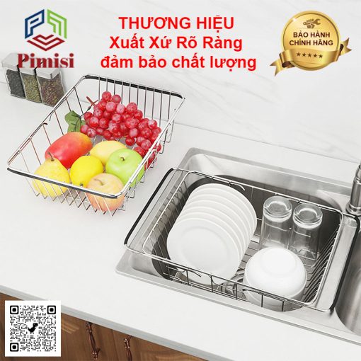 Khay inox 304 Pimisi PRR-21 thương hiệu đến từ Nhật Bản