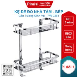 Kệ nhà tắm inox 304 Pimisi PR-026T