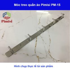 Hình chụp thực tế móc treo Pimisi PM-015 (5 chấu)