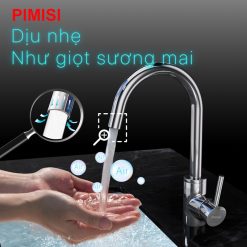 Công nghệ làm mềm nước chống bắn cho vòi rửa bát Pimisi PVB-555C