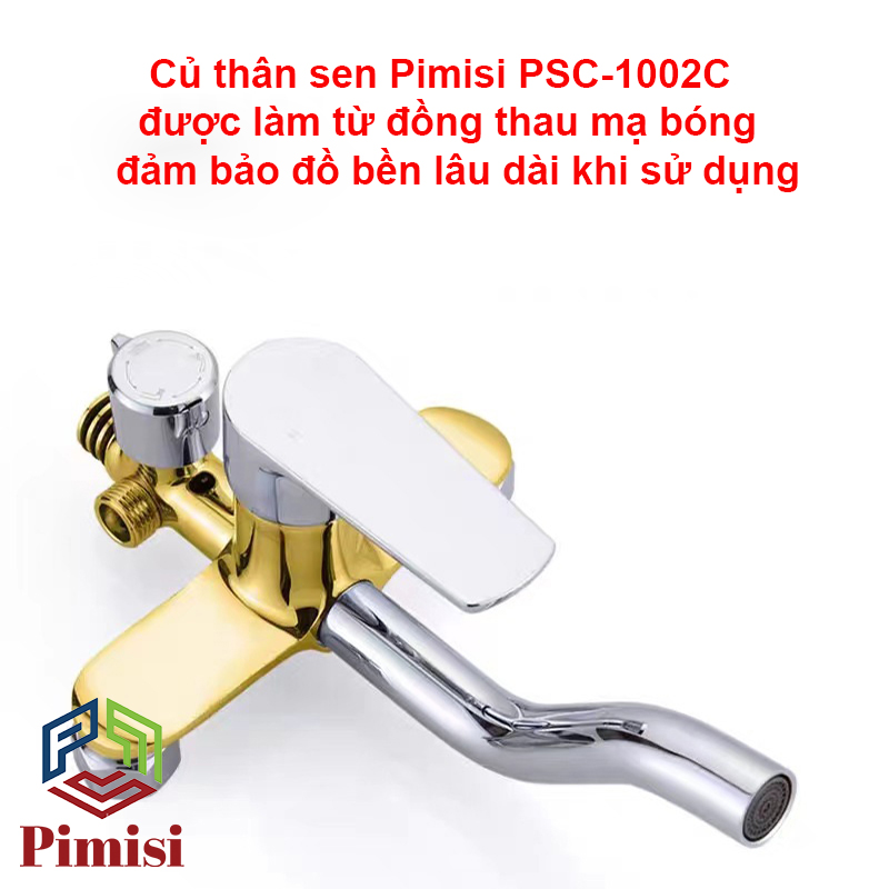 Củ thân sen Pimisi PSC-1002C làm từ đồng thau