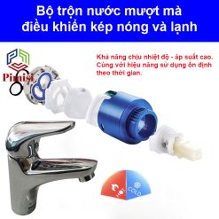 Bộ trộn nước gật gù Pimisi PV-101C-1 chịu được nhiệt độ - áp suất cao