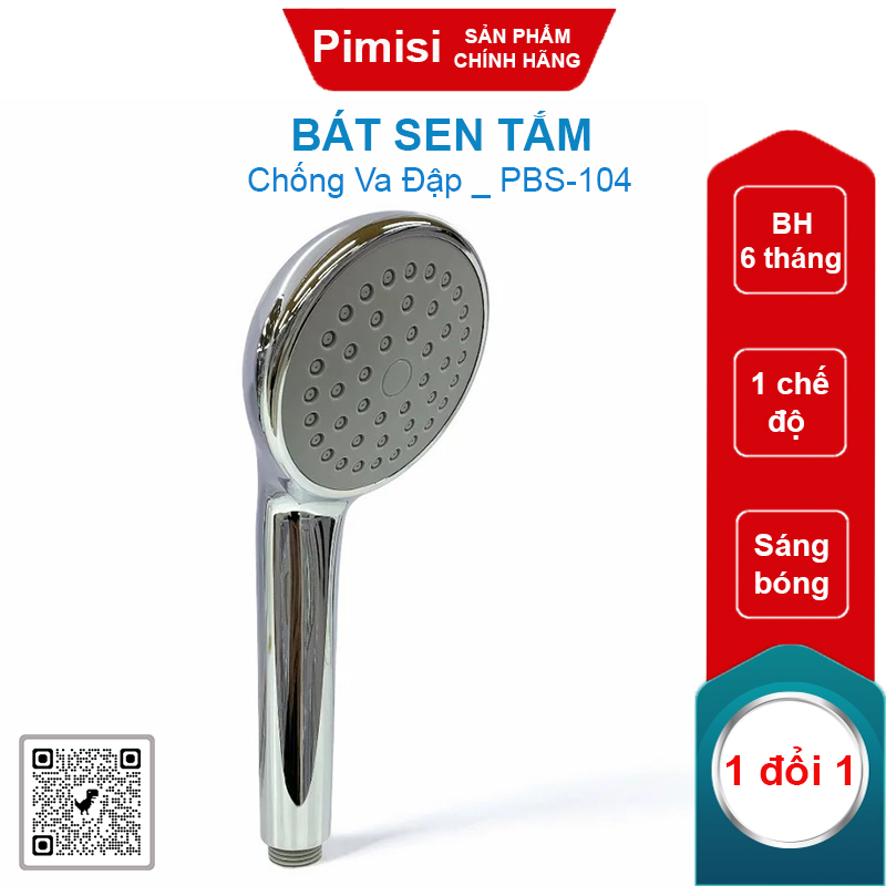 Bát sen tắm của vòi hoa sen nóng lạnh Pimisi PBS-104