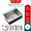 Chậu rửa bát 1 hố inox 304 Pimisi PC-6245 bền bỉ